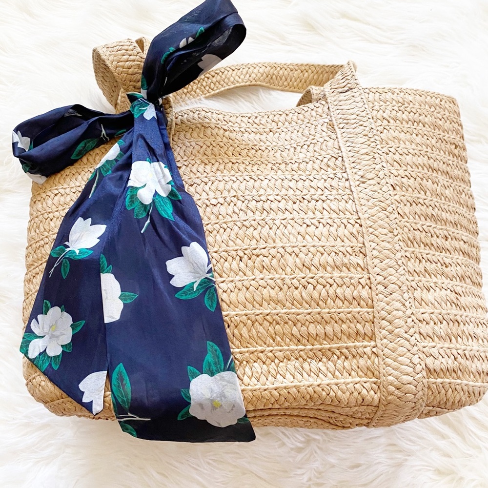 Diaper James Everyday Straw Tote